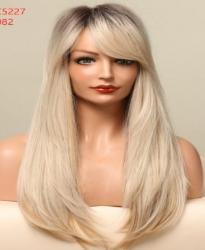 lc5227 Long Blonde Straight Wigs for Women