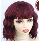 793-118#  Short Shoulder Wigs For Lady Light Curly Wigs for daily life and cosplay